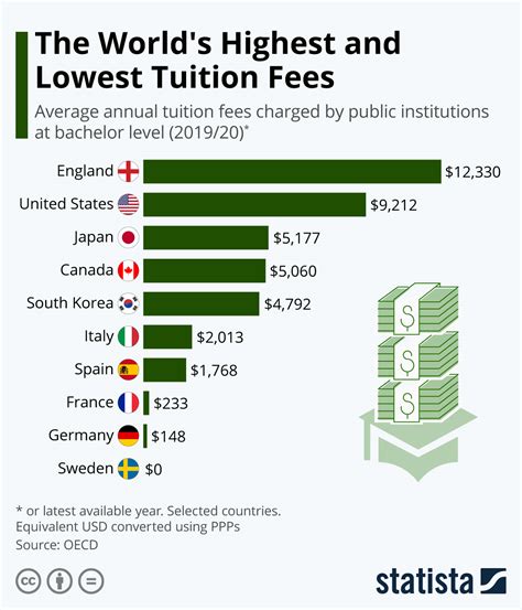 How do international students compare tuition fees
